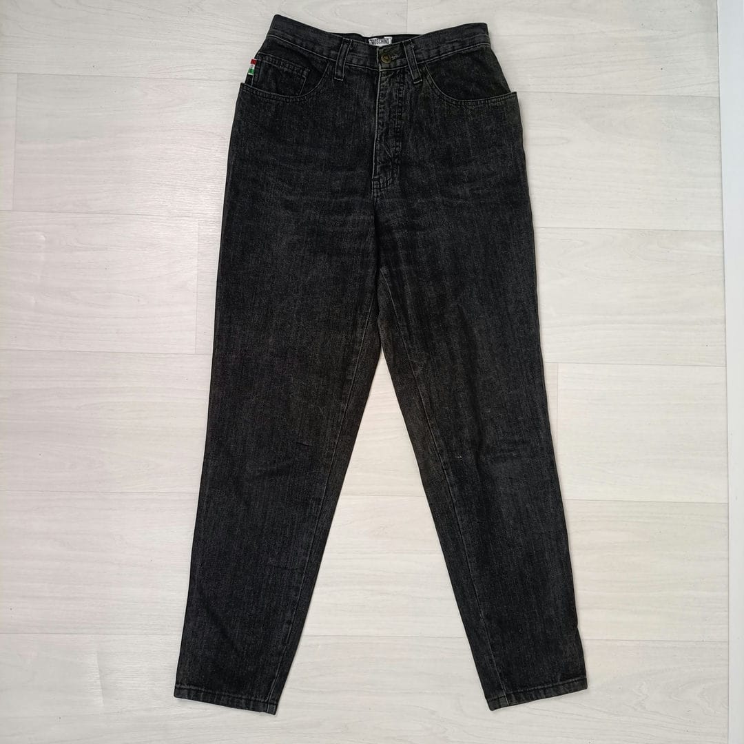 Moschino vintage jeans neri