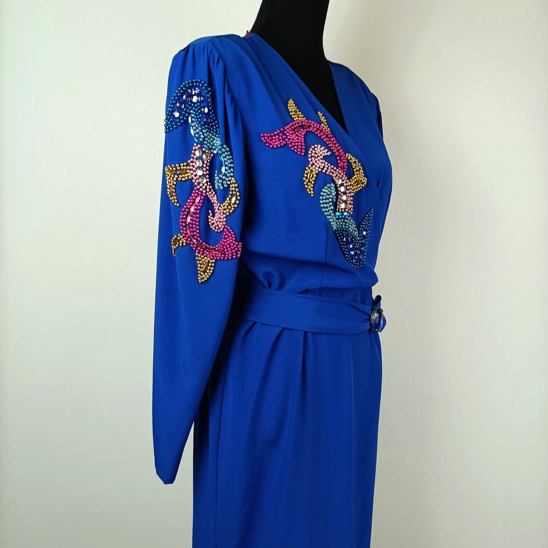 stile vintage glamour 80s