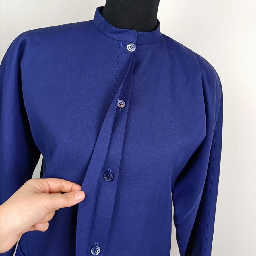 giacca vintage corta blu