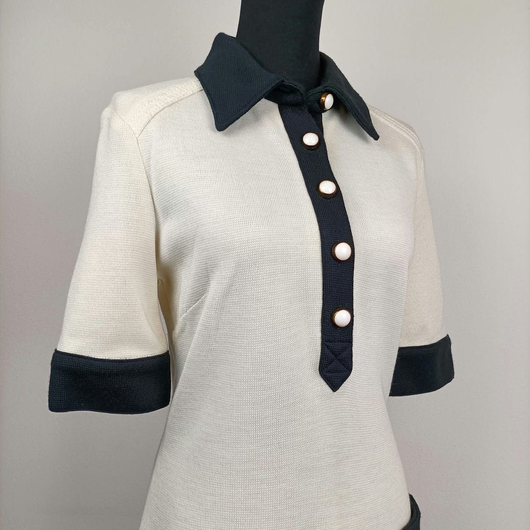 vestito bianco in lana