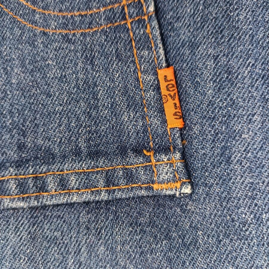 orange tab levis