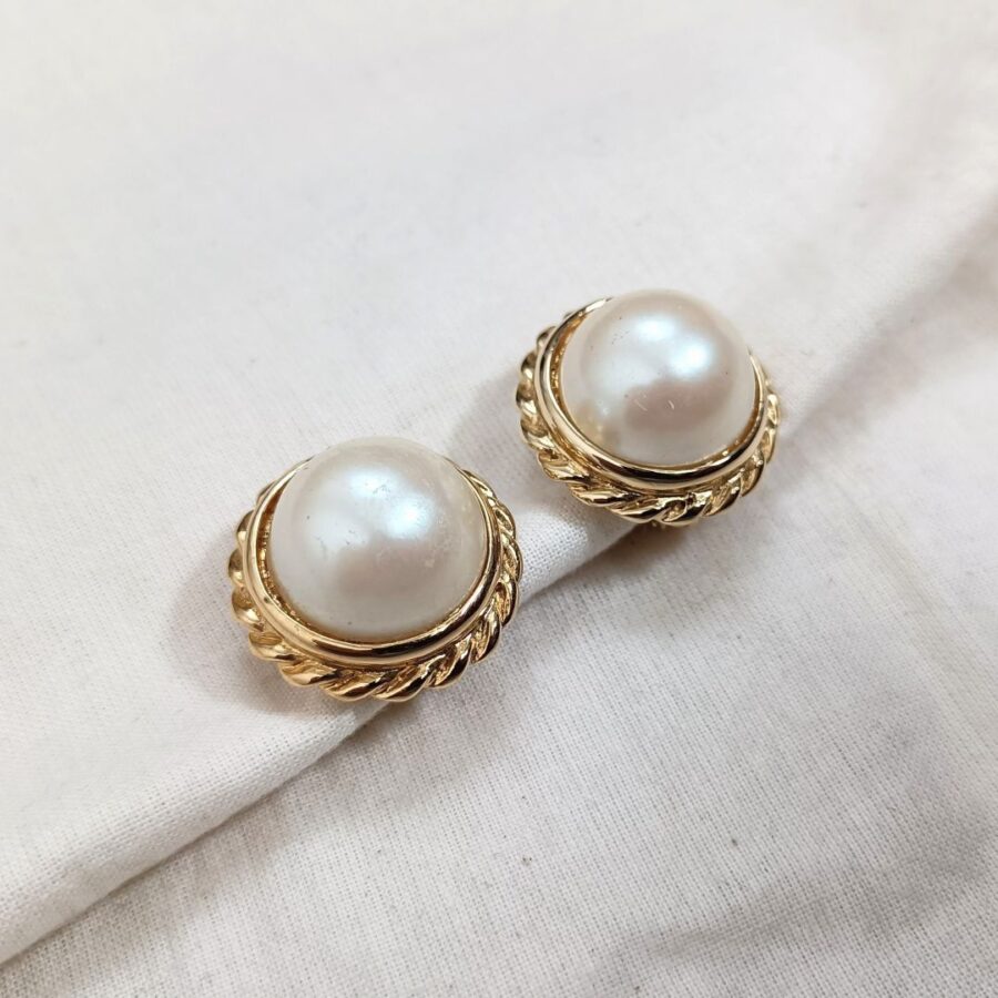 Orecchini Napier con perle