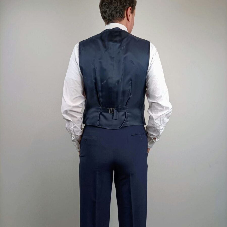 Abito da sposo vintage blu Carlo Pignatelli Cerimonia - immagine 3