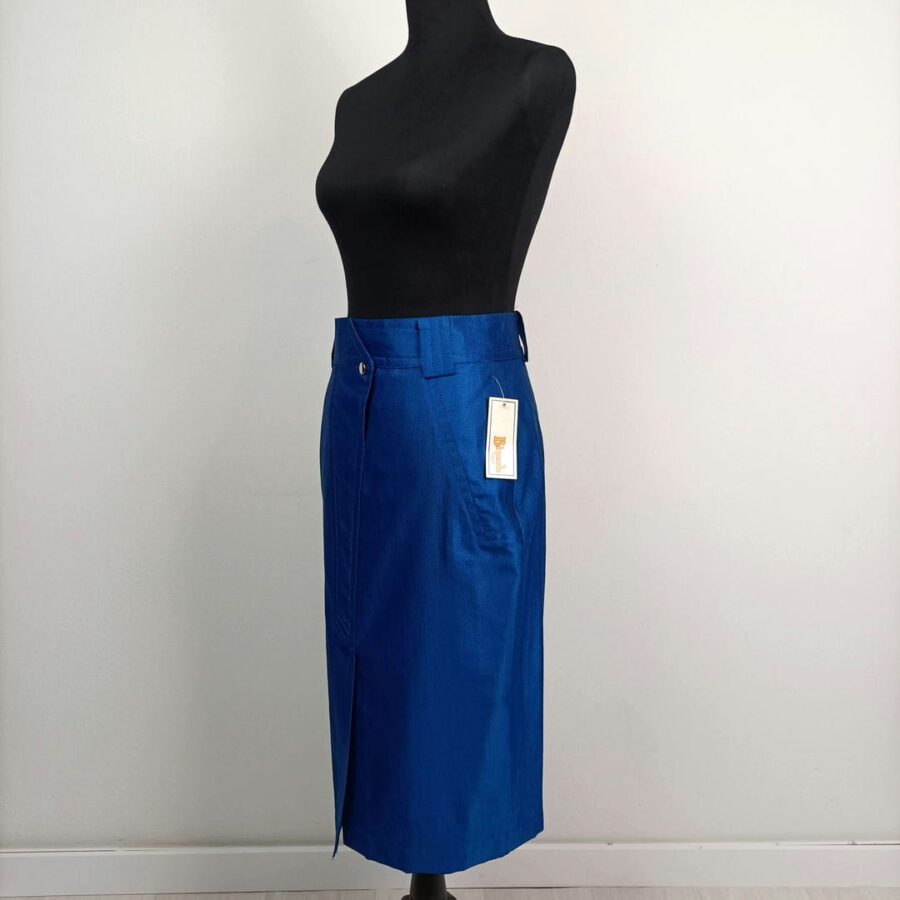 tailleur vintage blu