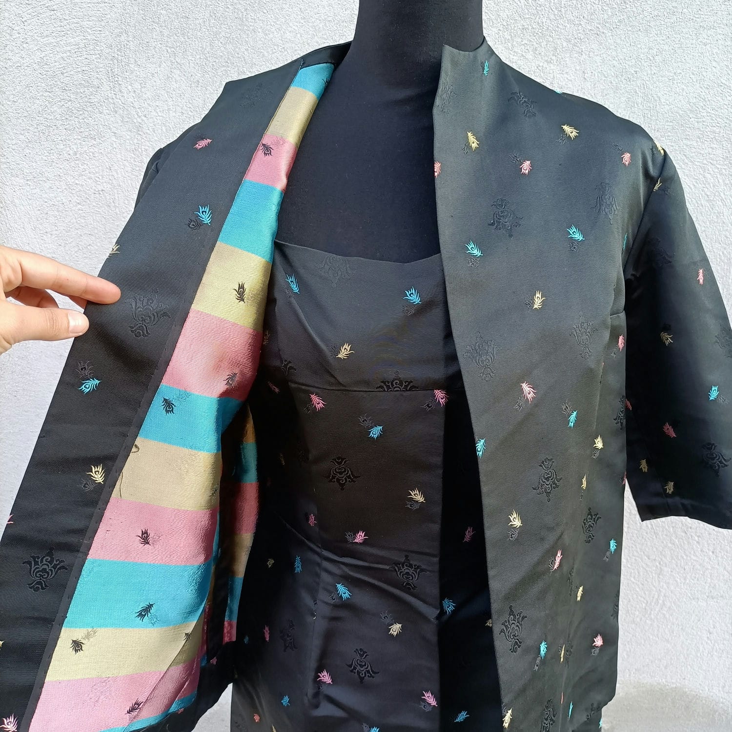 completo fantasia piume