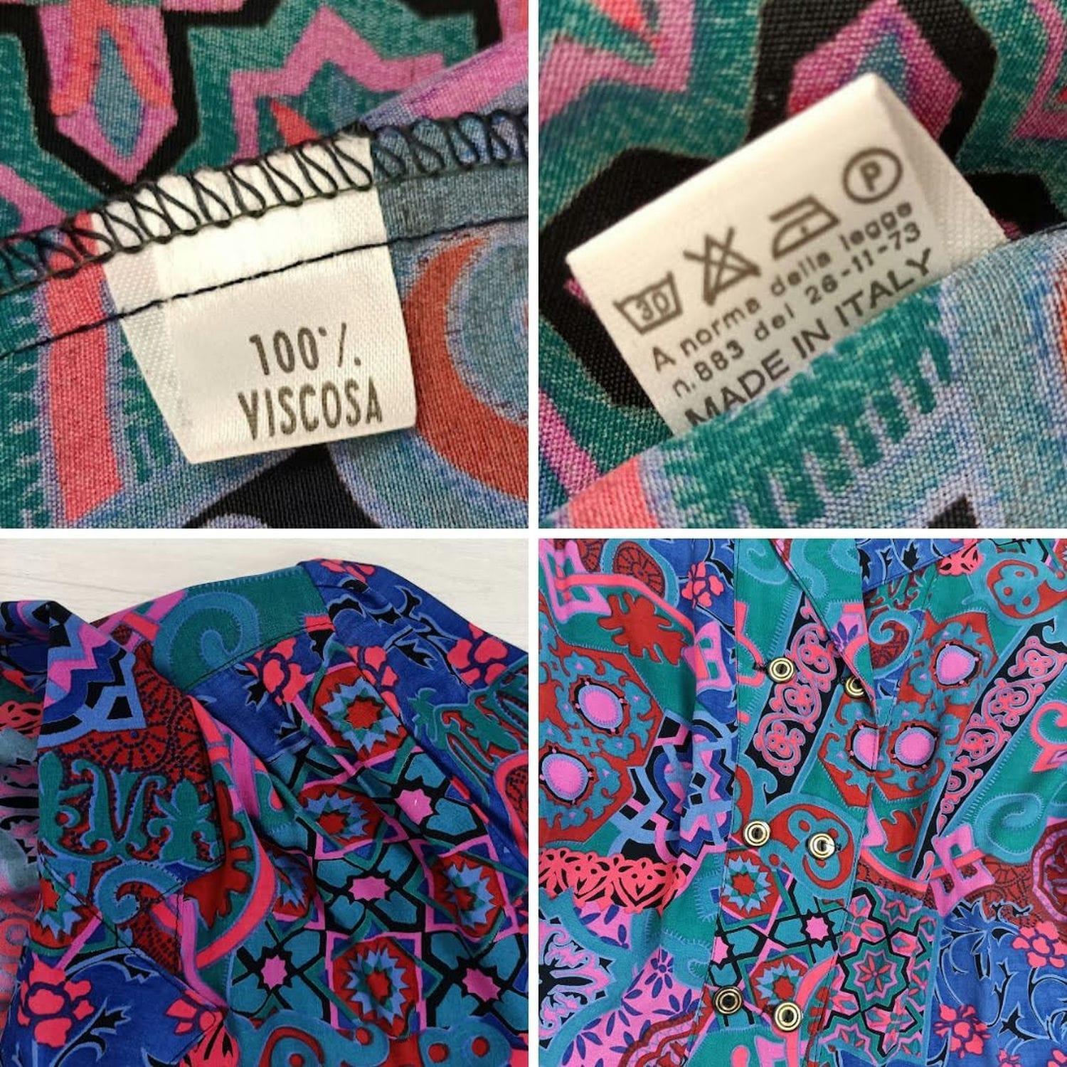 vintage oversize shirt 1980s