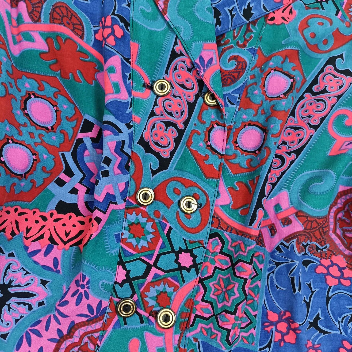 camicia multicolore vintage