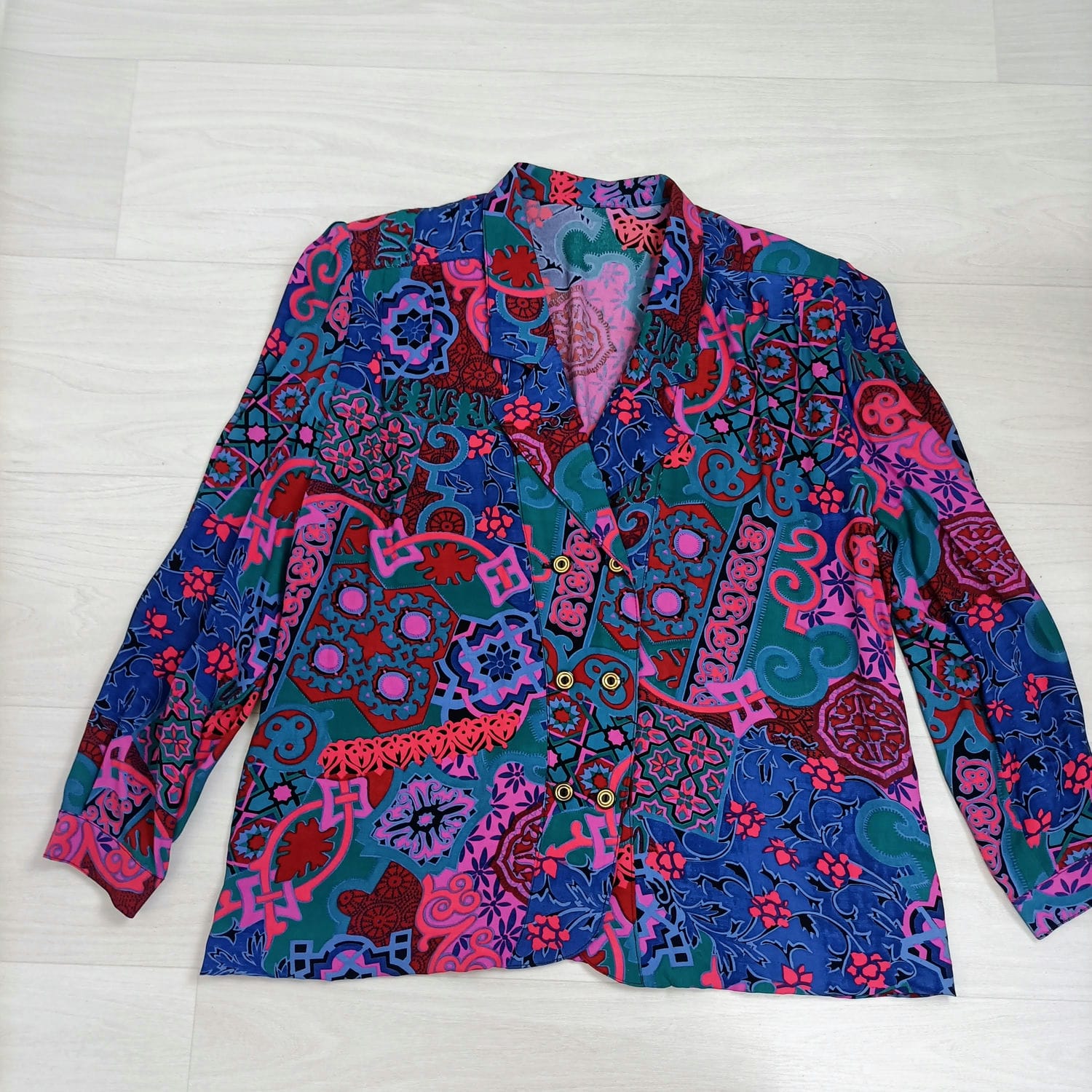 camicia fantasia vintage