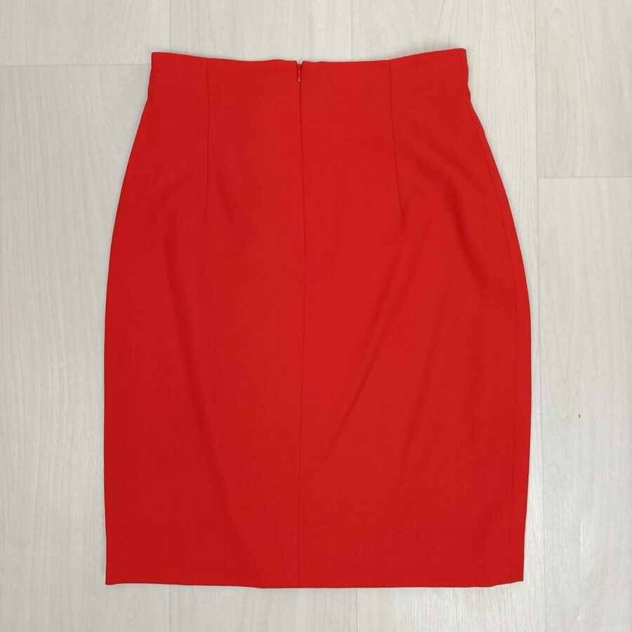 gonna rossa vintage