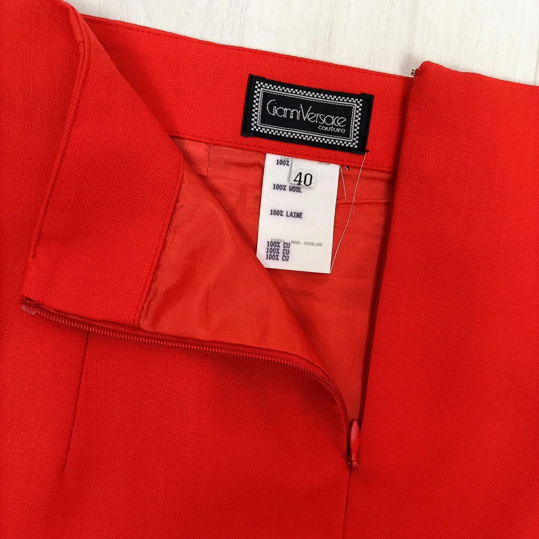 Versace couture label