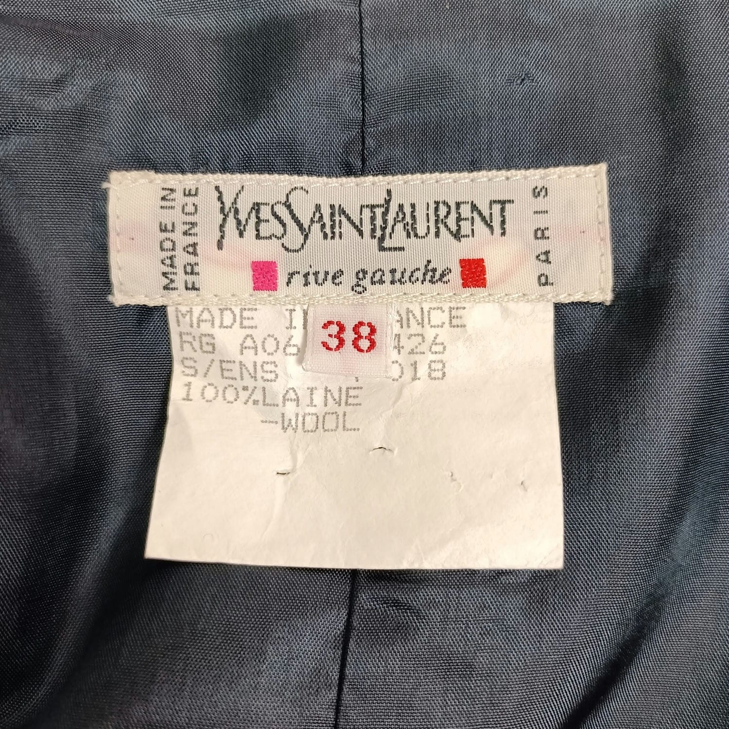 YSL label