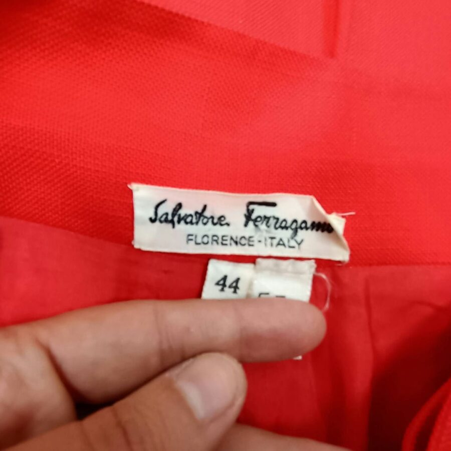 Ferragamo vintage label