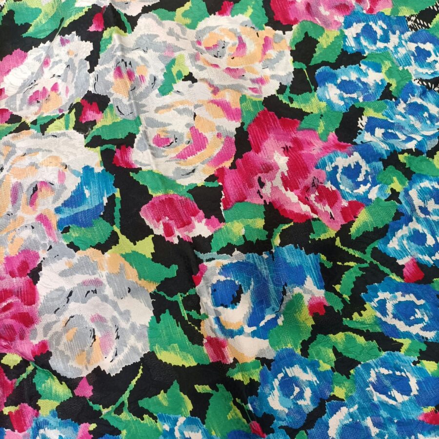 sciarpa a fiori vintage