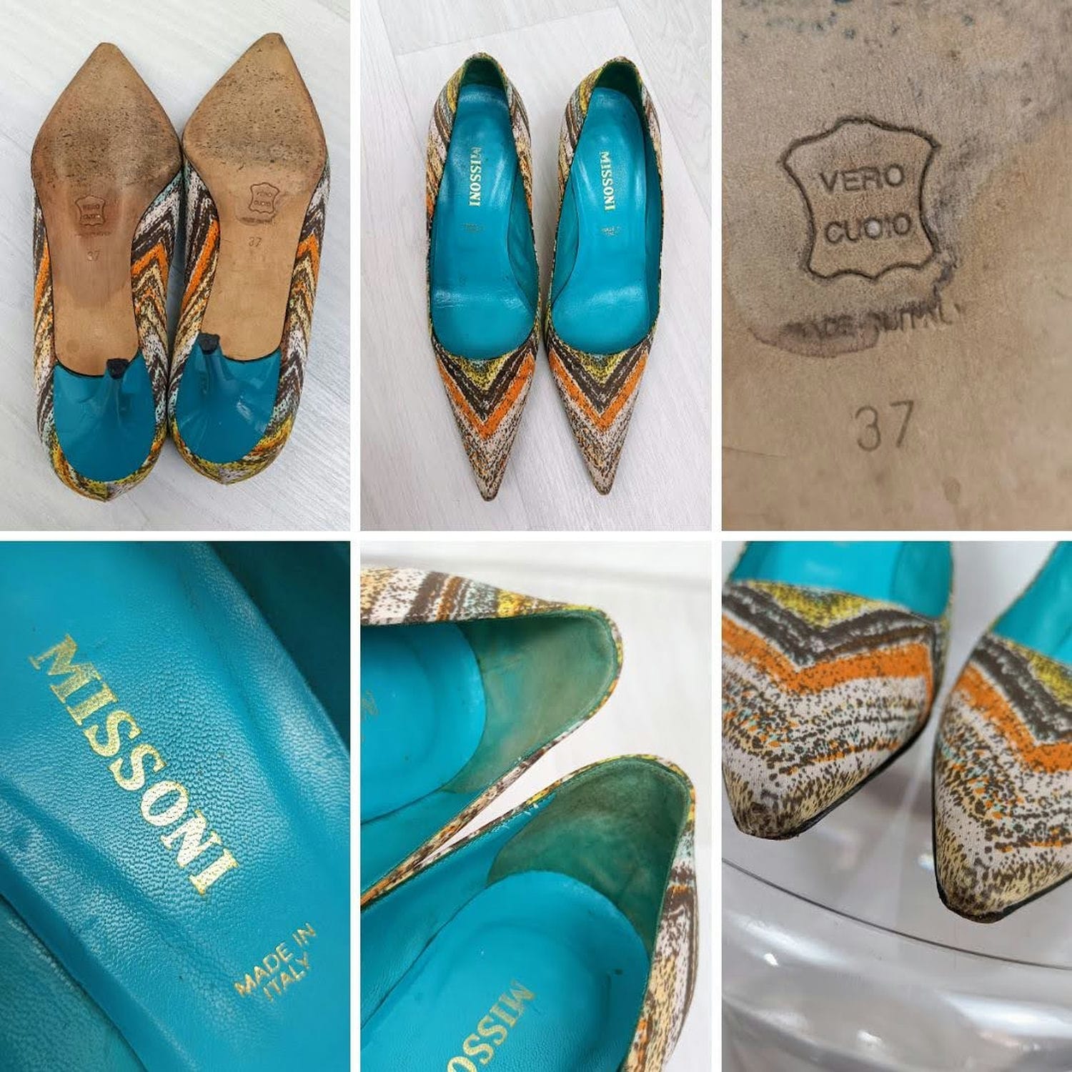 vintage Missoni shoes