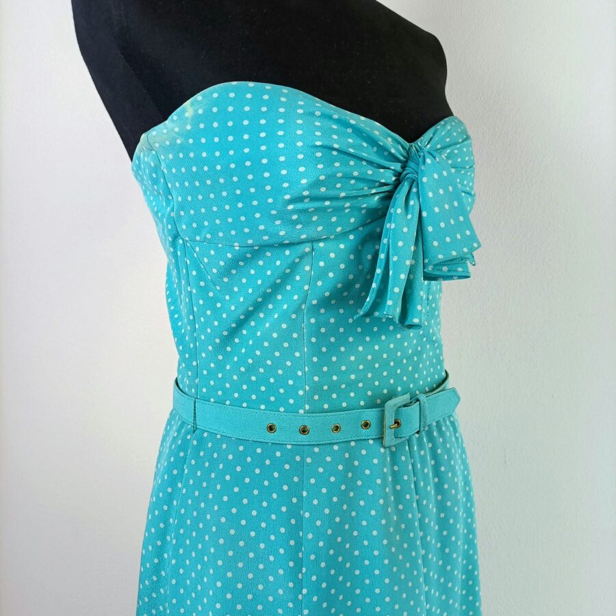 vestito pois cerimonia vintage