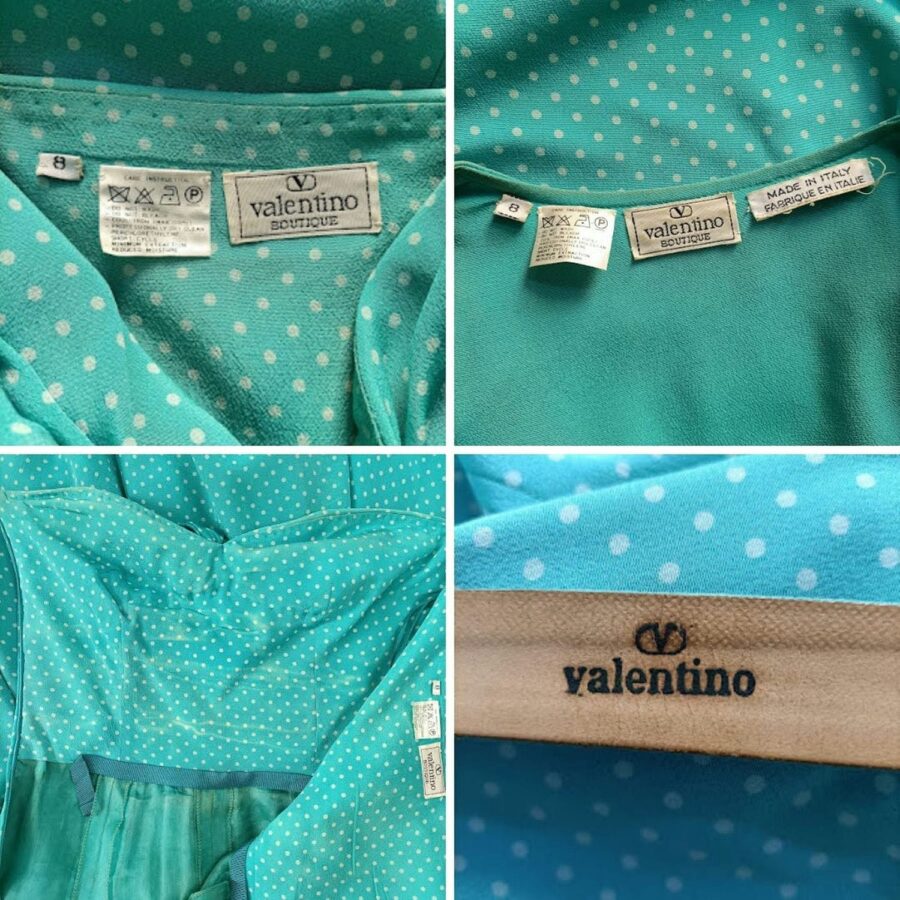 vintage turquoise suit