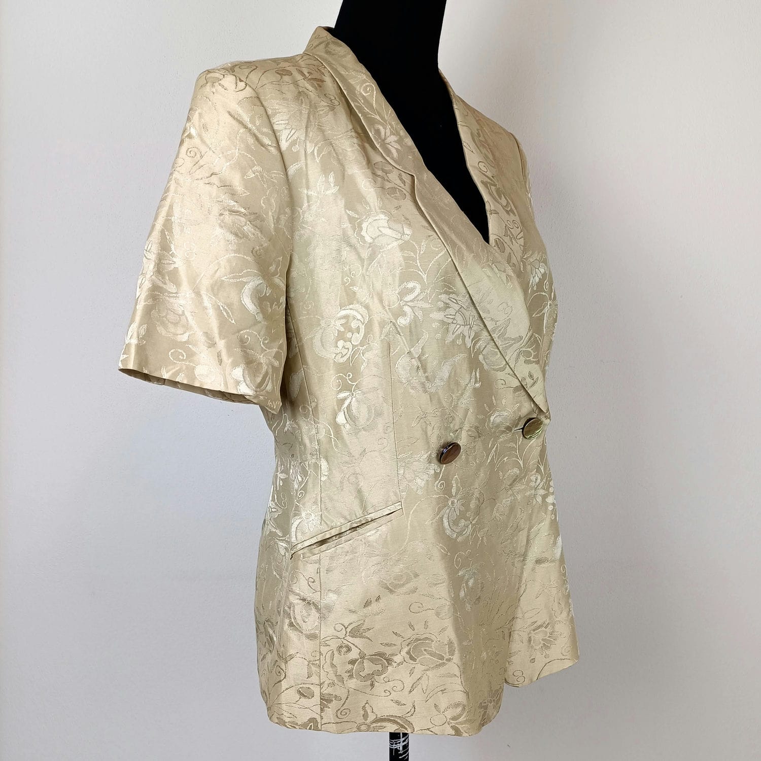 giacca cerimonia manica corta vintage anni 90