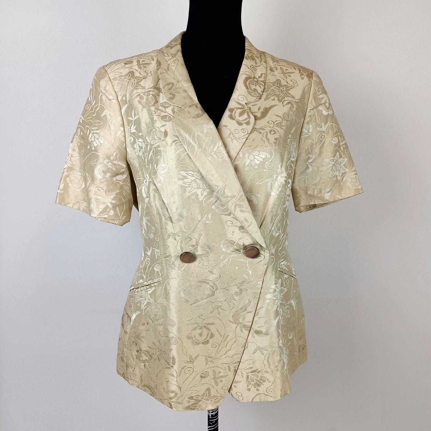 Blazer a manica corta Escada