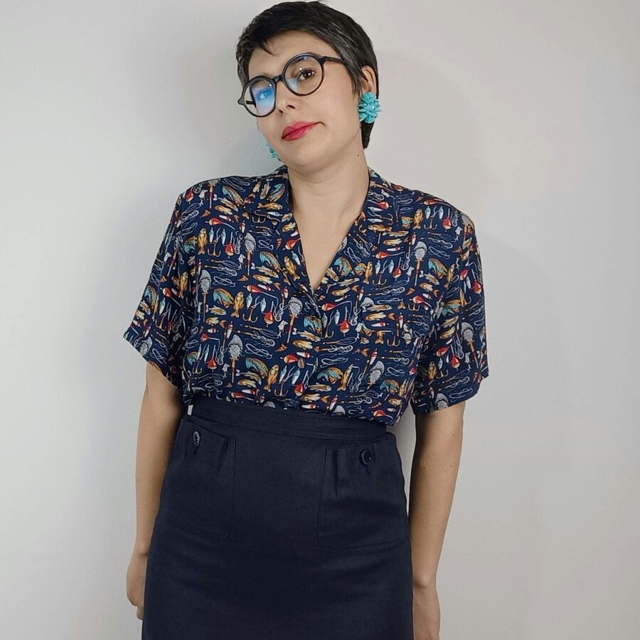 camicia vintage anni 80