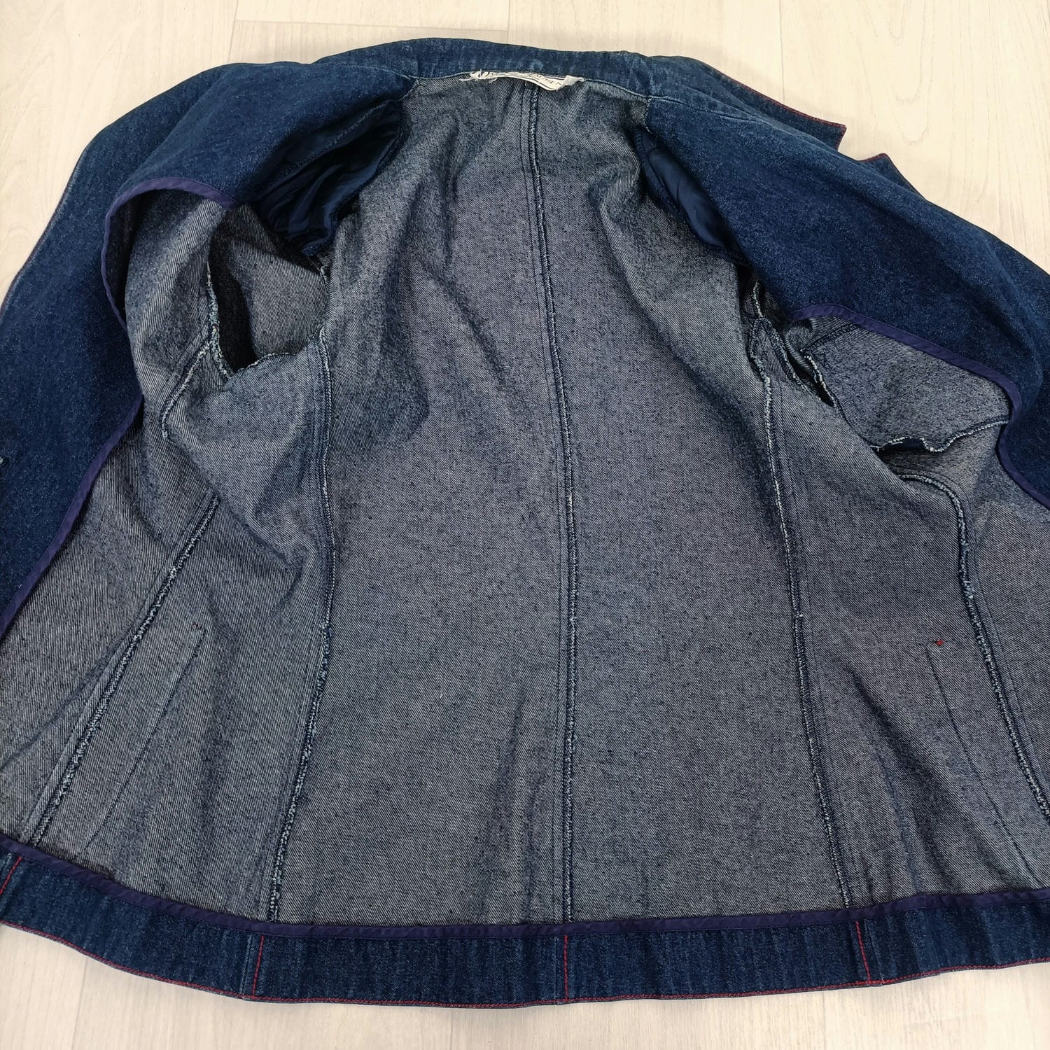 blazer jeans denim vintage