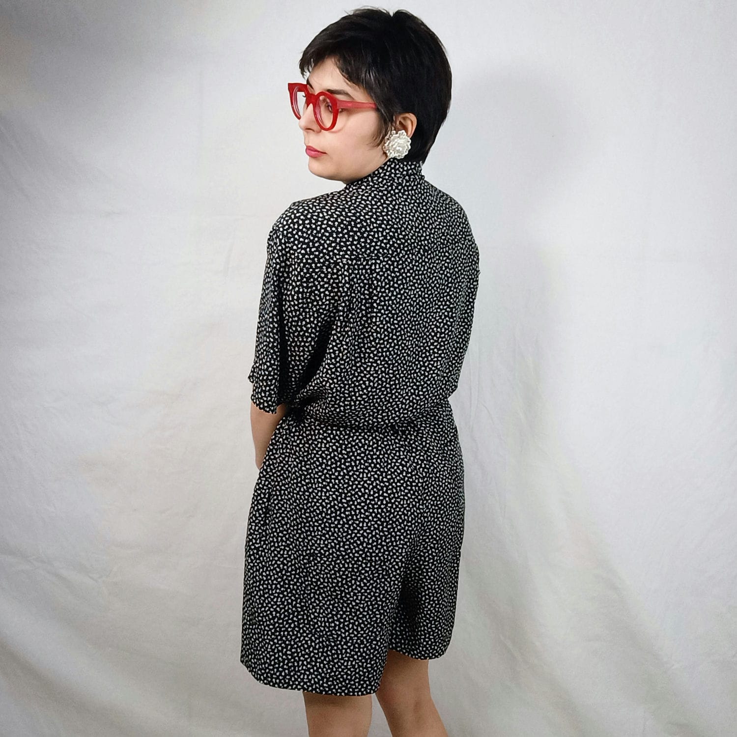 vestito estivo a fiori vintage