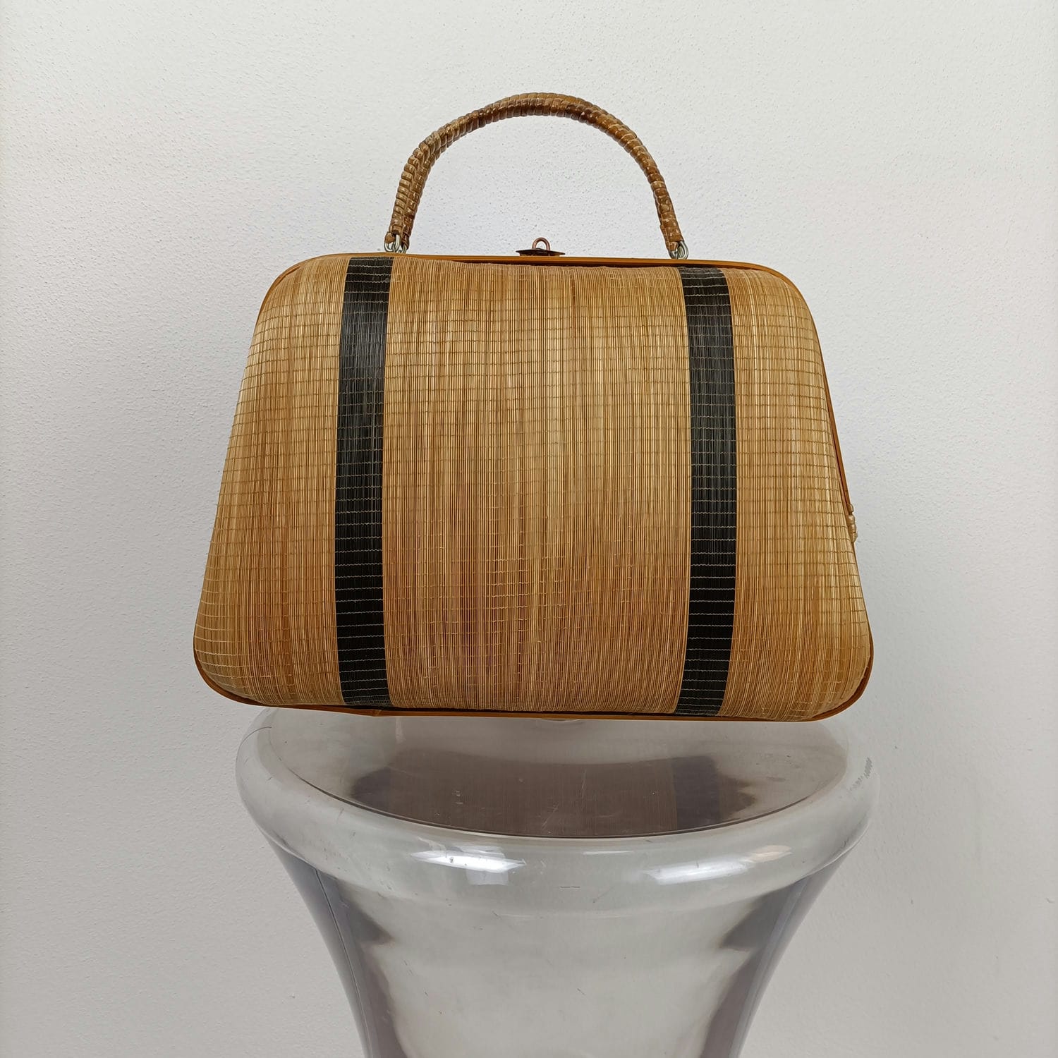 borsa a mano in paglia