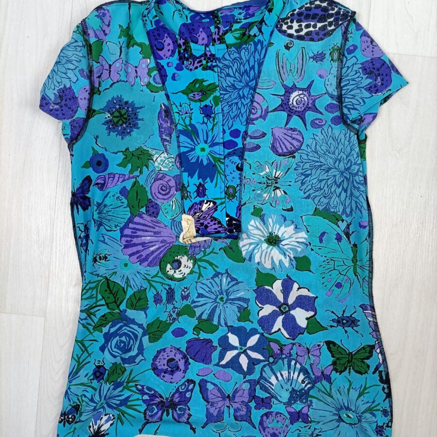 camicia a fiori anni 60