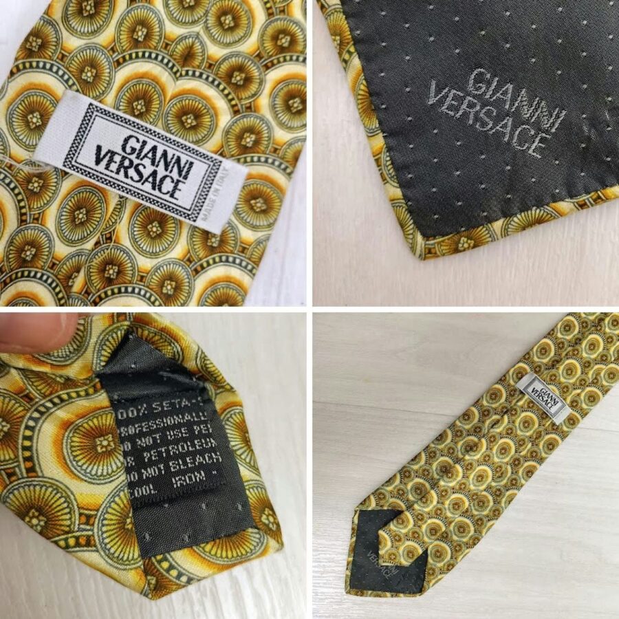 versace vintage tie