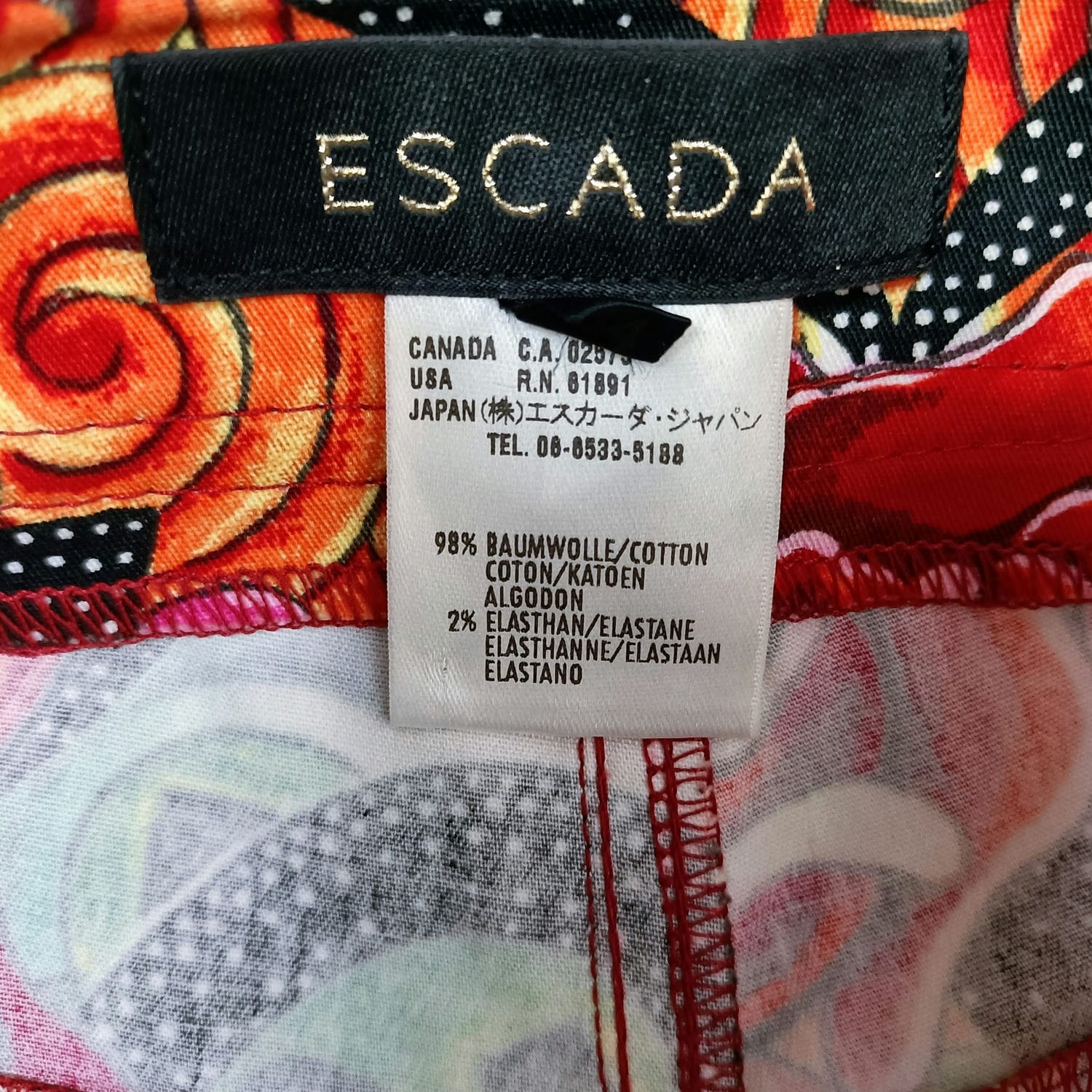 Escada pantaloni vintage