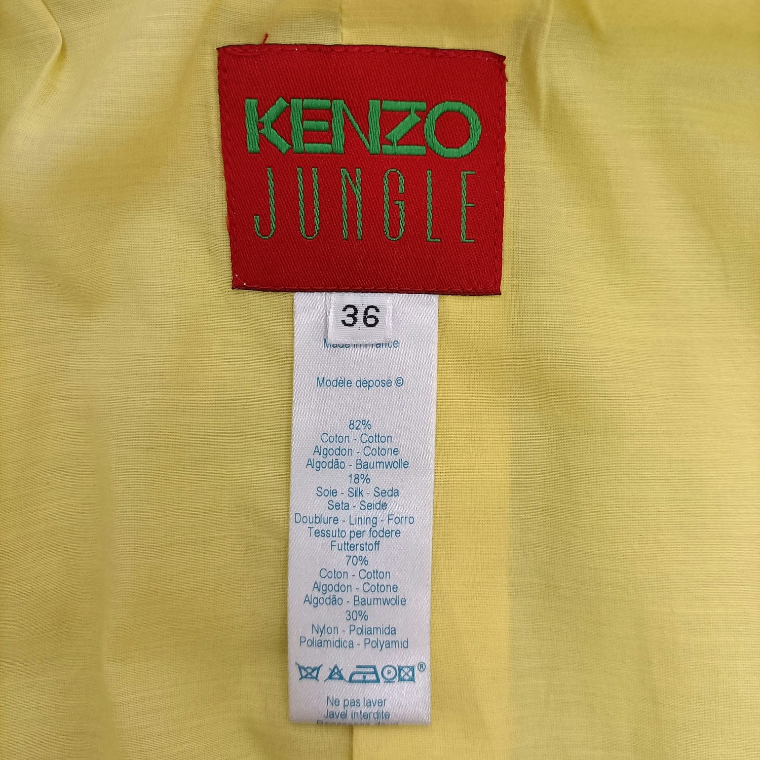 kenzo jungle vintage