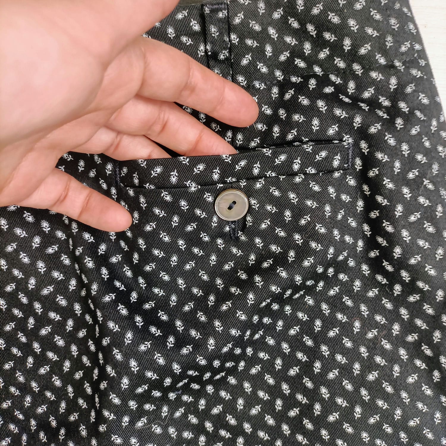 vintage y2k flower skirt