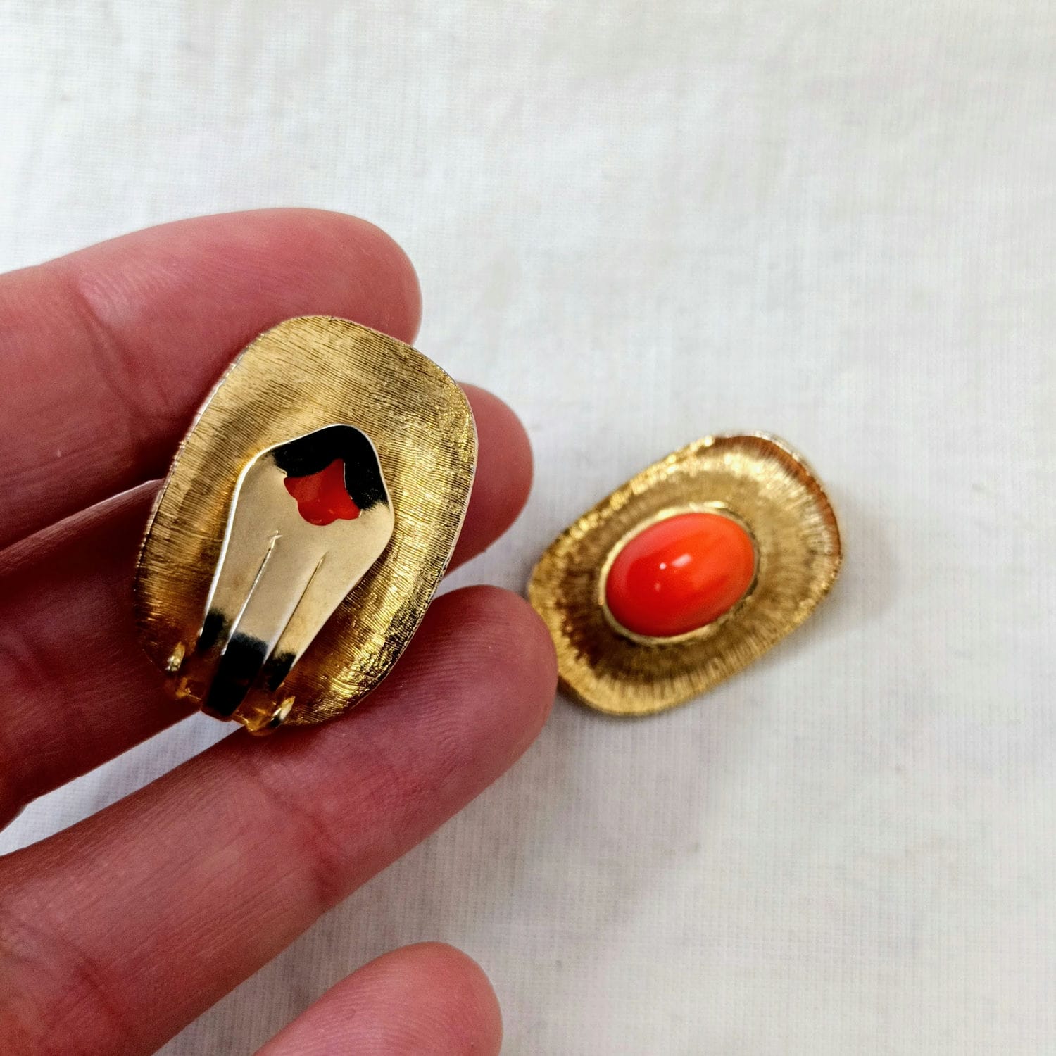 orecchini vintage anni 70