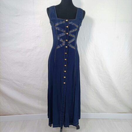 vestito blu Roccobarocco