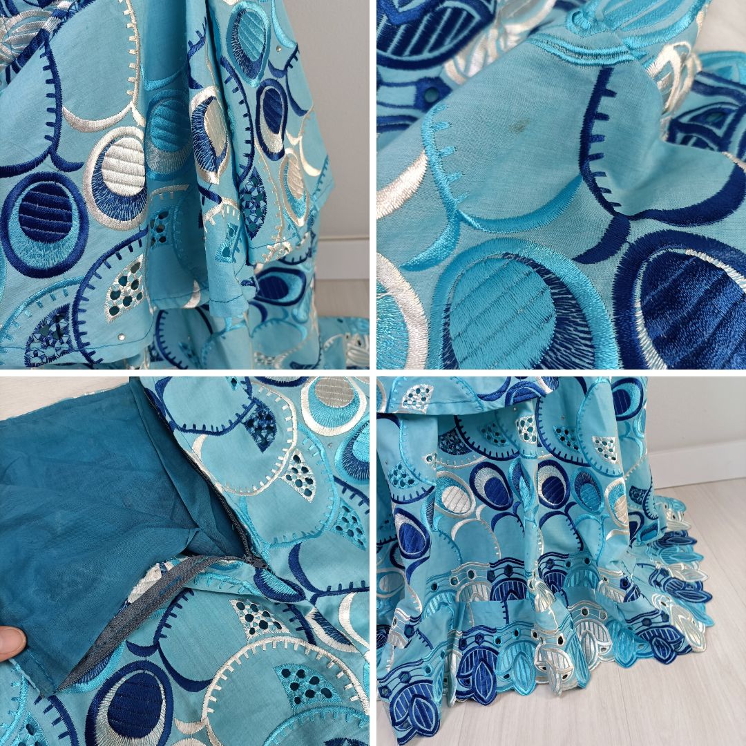 Completo afro-chic ricamato - immagine 8