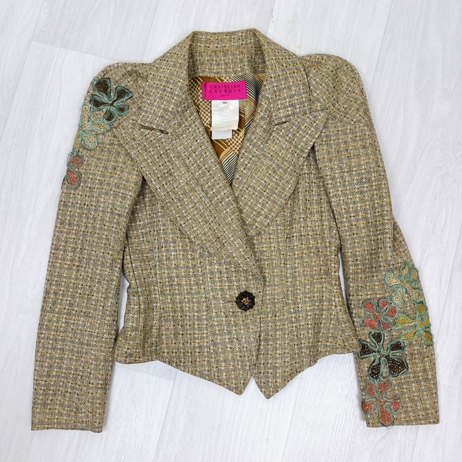 Christian Lacroix giacca ricamata