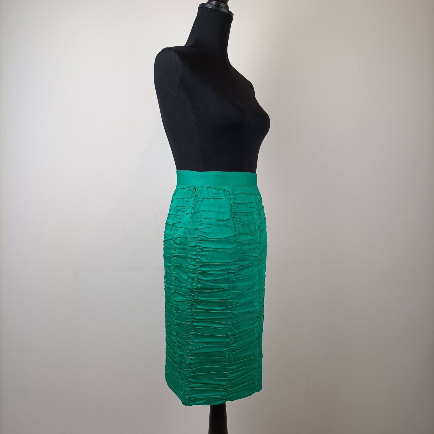 Gonna verde smeraldo stile Capri