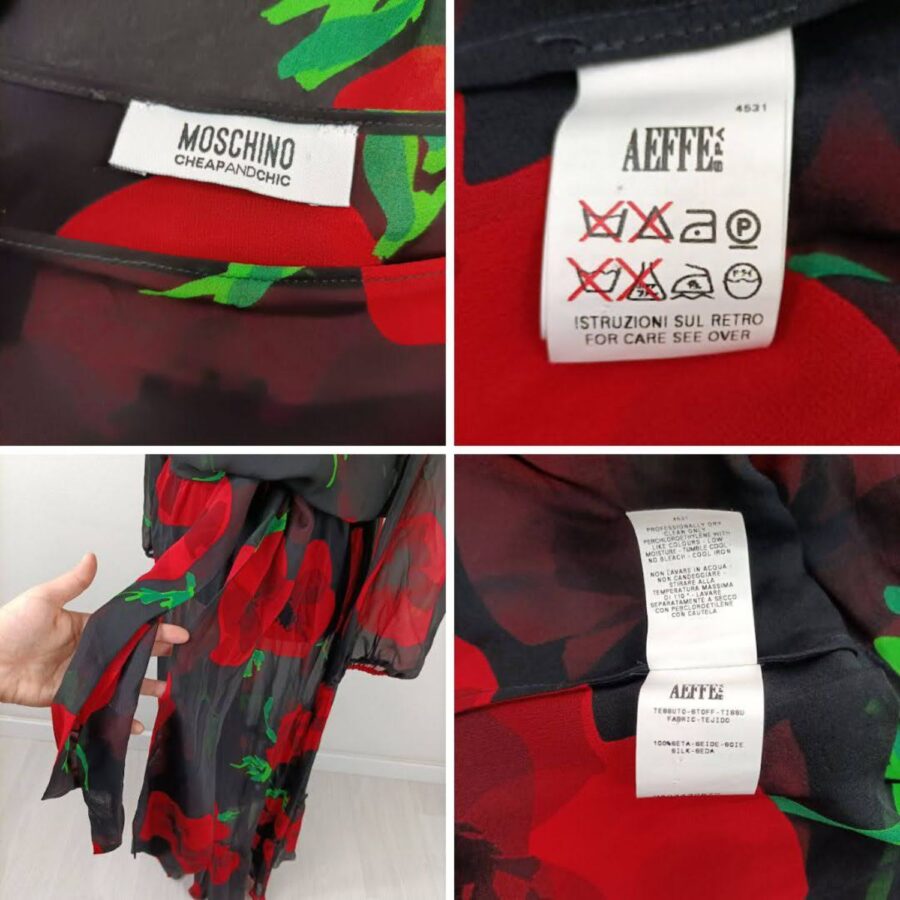 moschino cheap and chic vestito