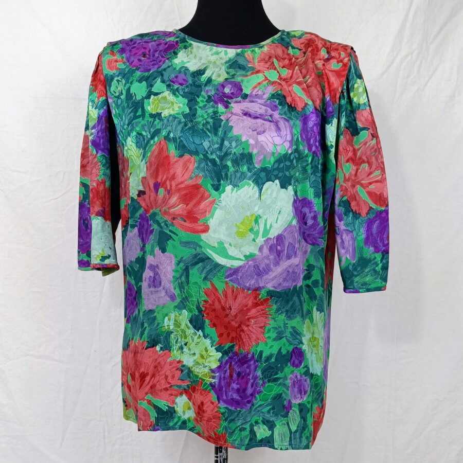 Emanuel Ungaro camicia a fiori elegante