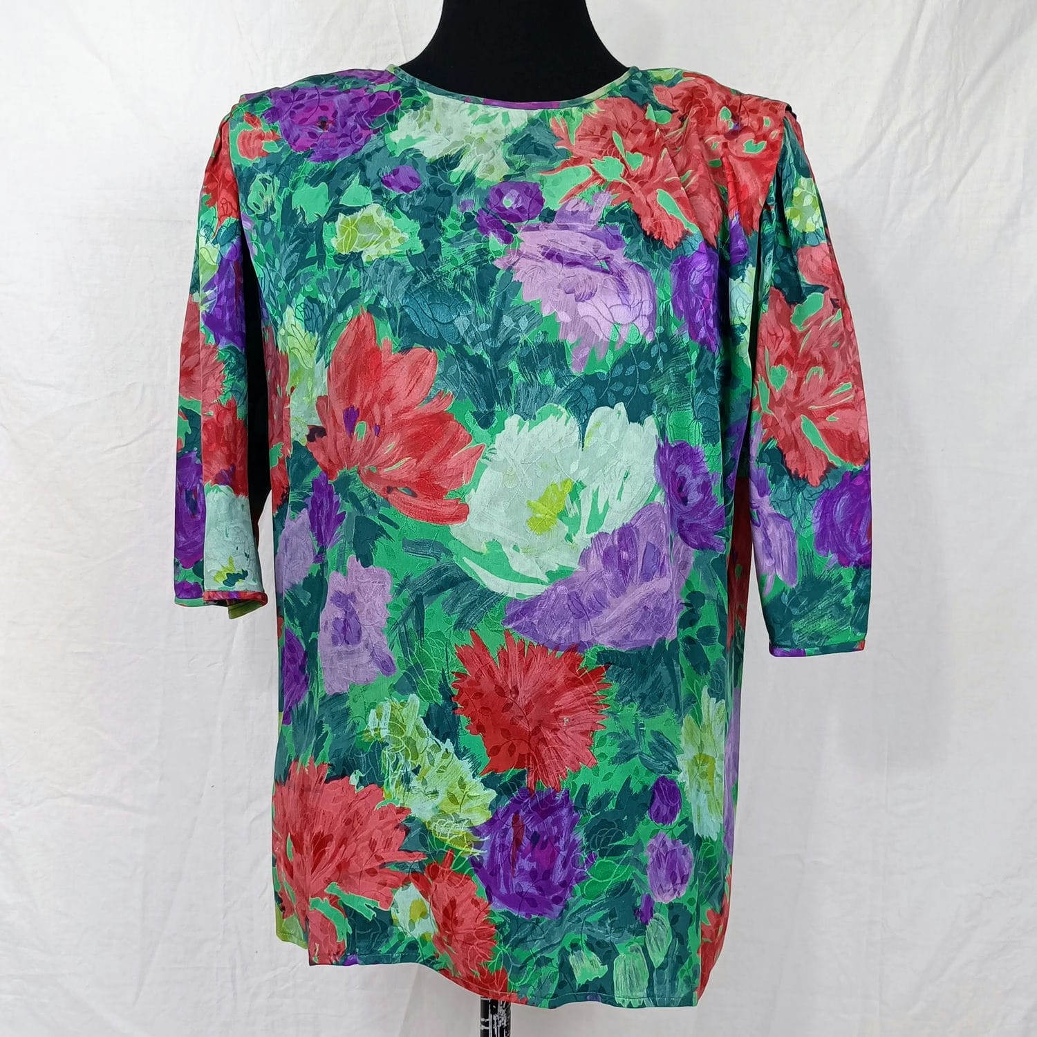 Emanuel Ungaro camicia a fiori elegante