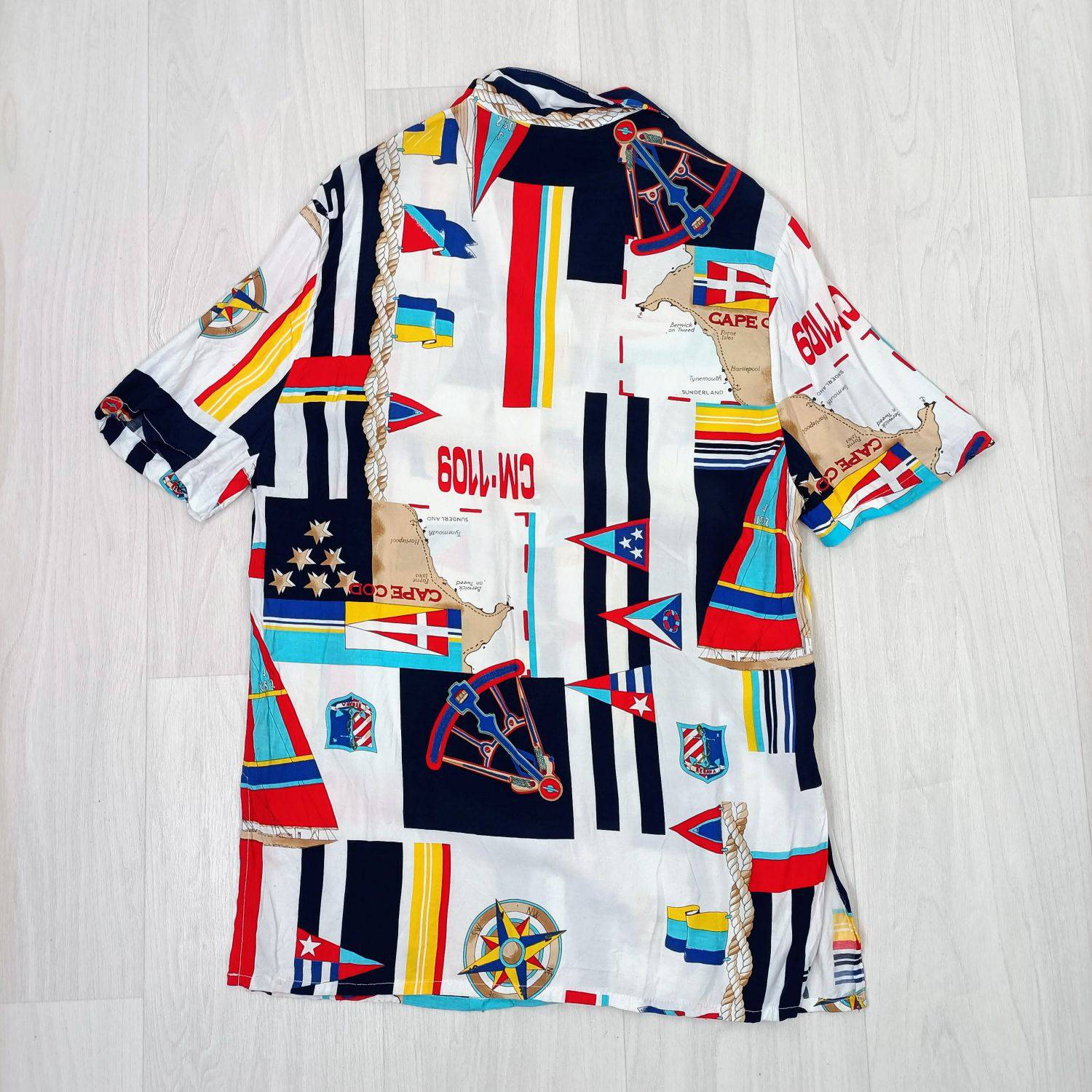 vintage shirt with flag