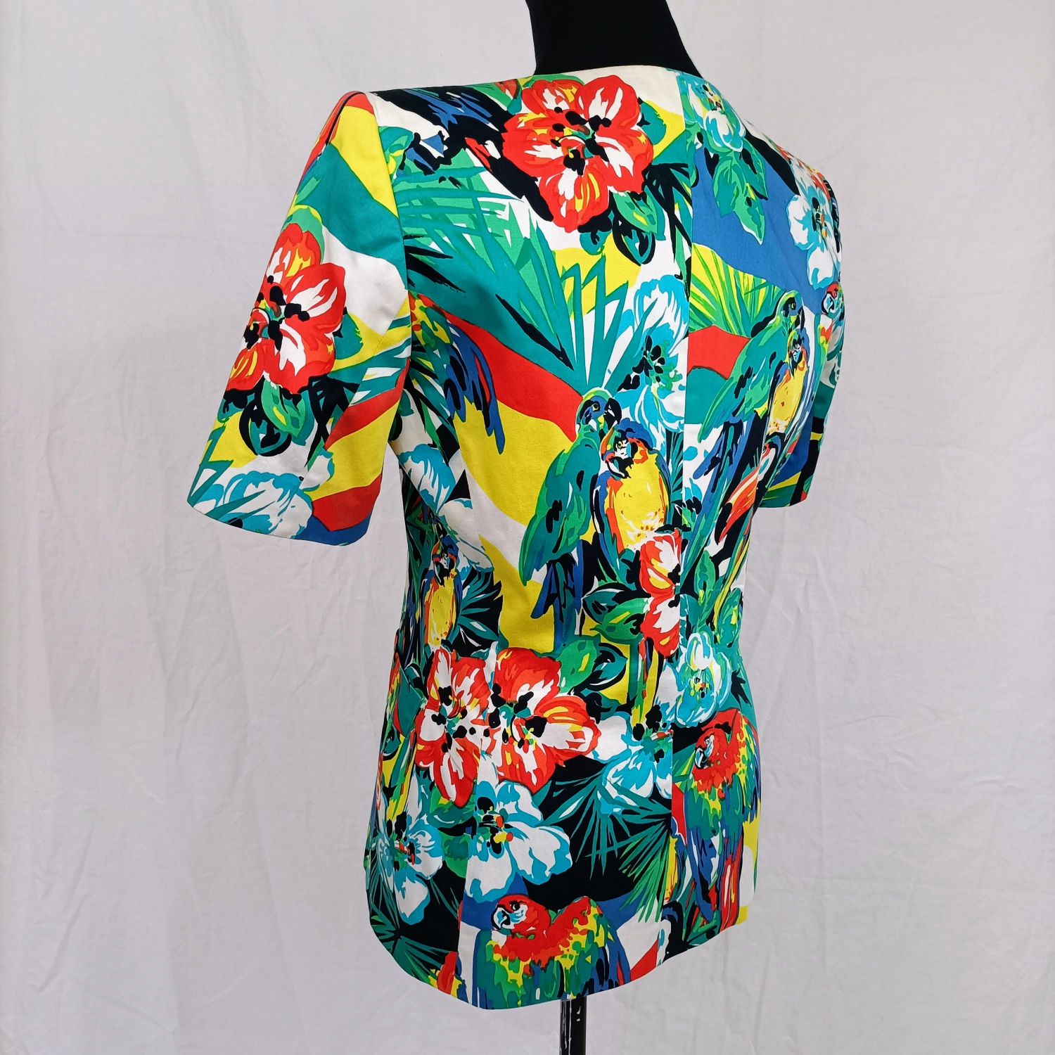 blazer a maniche corte vintage anni 90