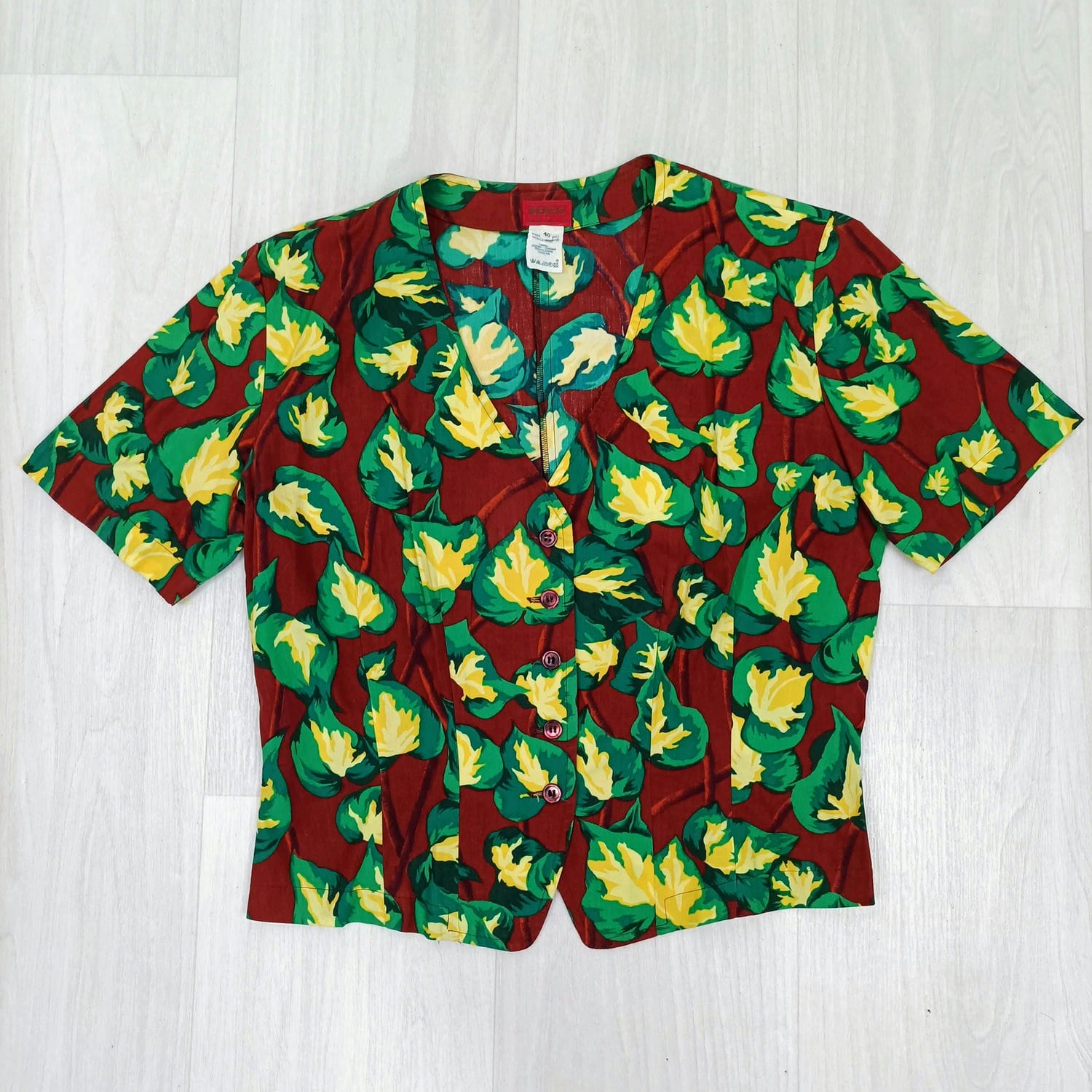 blazer vintage a maniche corte