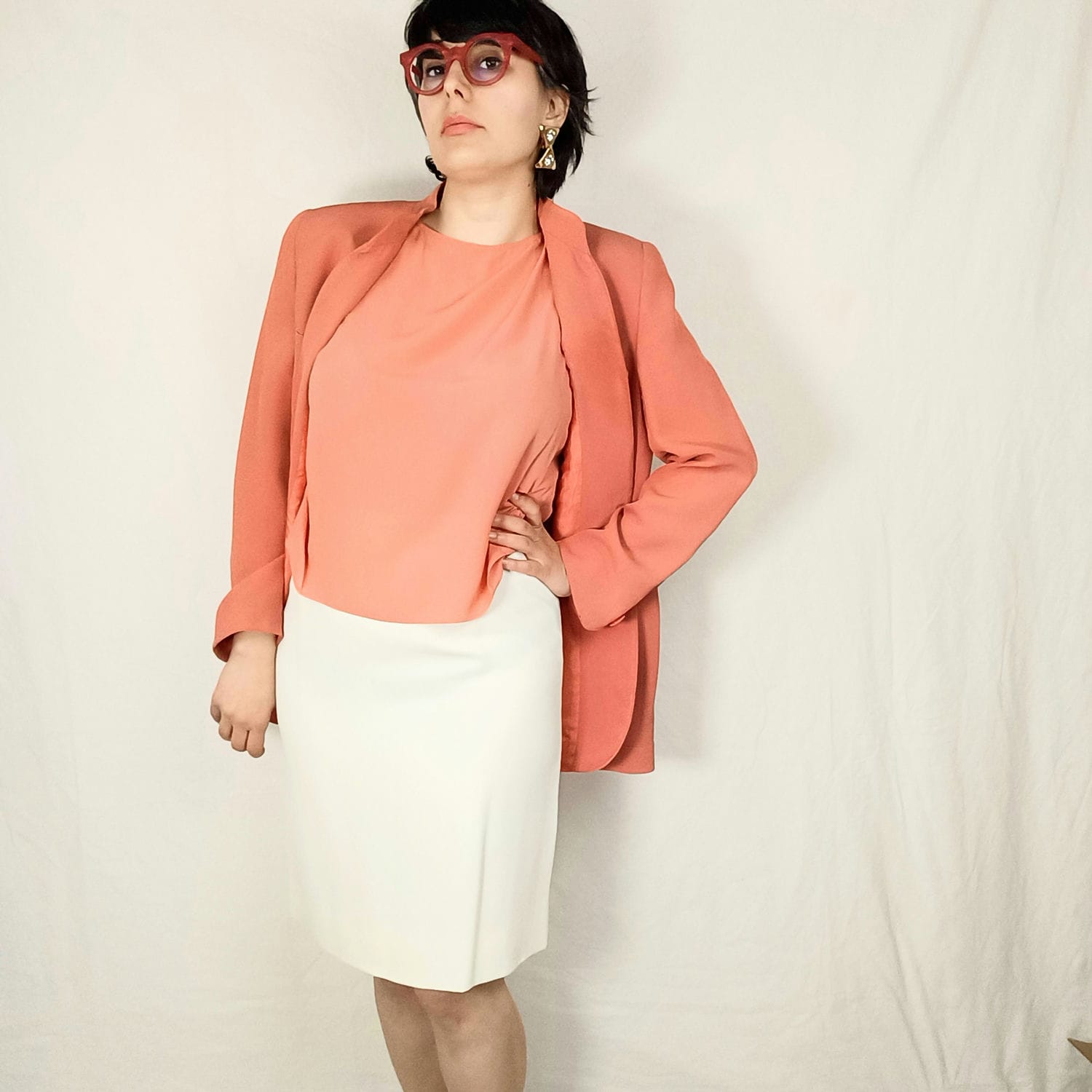 outfit rosa per cerimonia