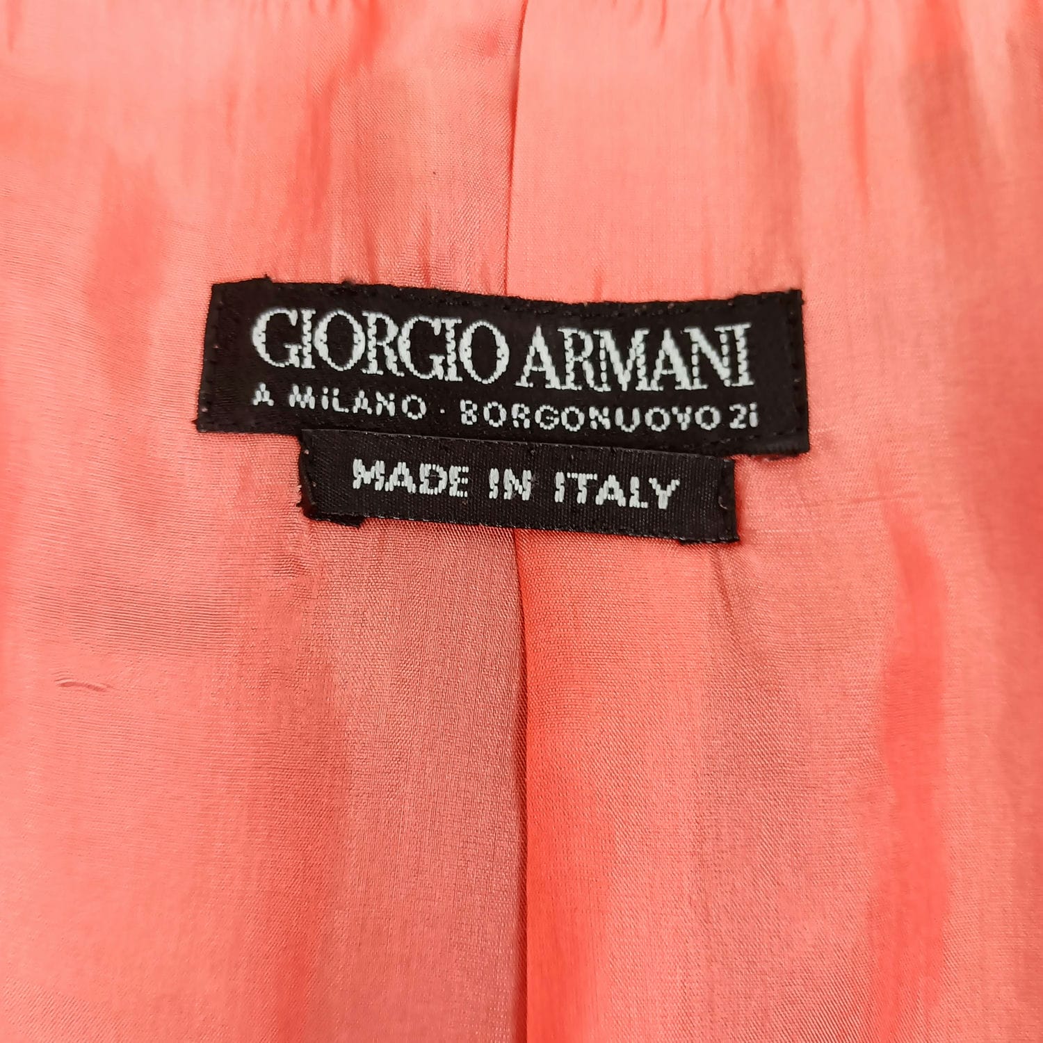 giorgio armani vintage