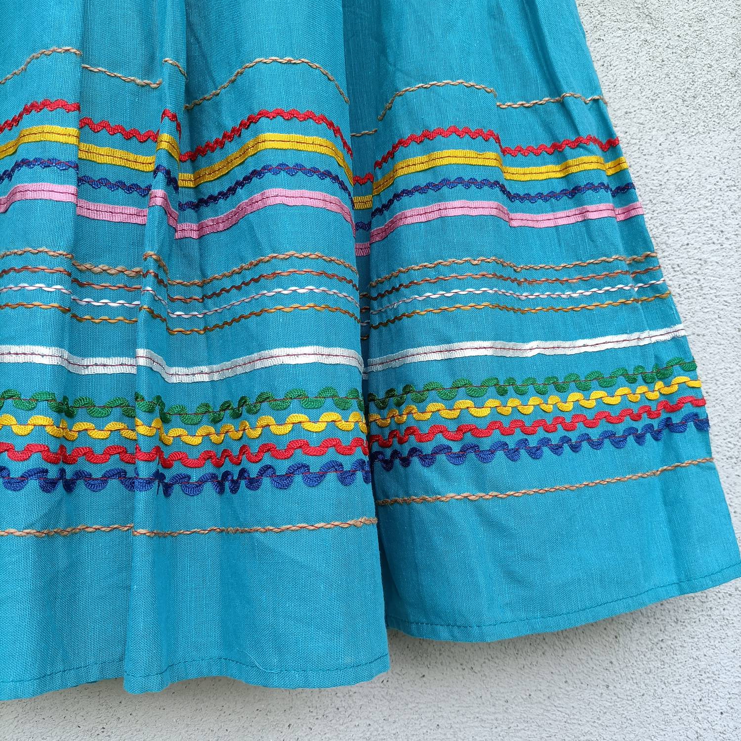 gonna bohemien turchese