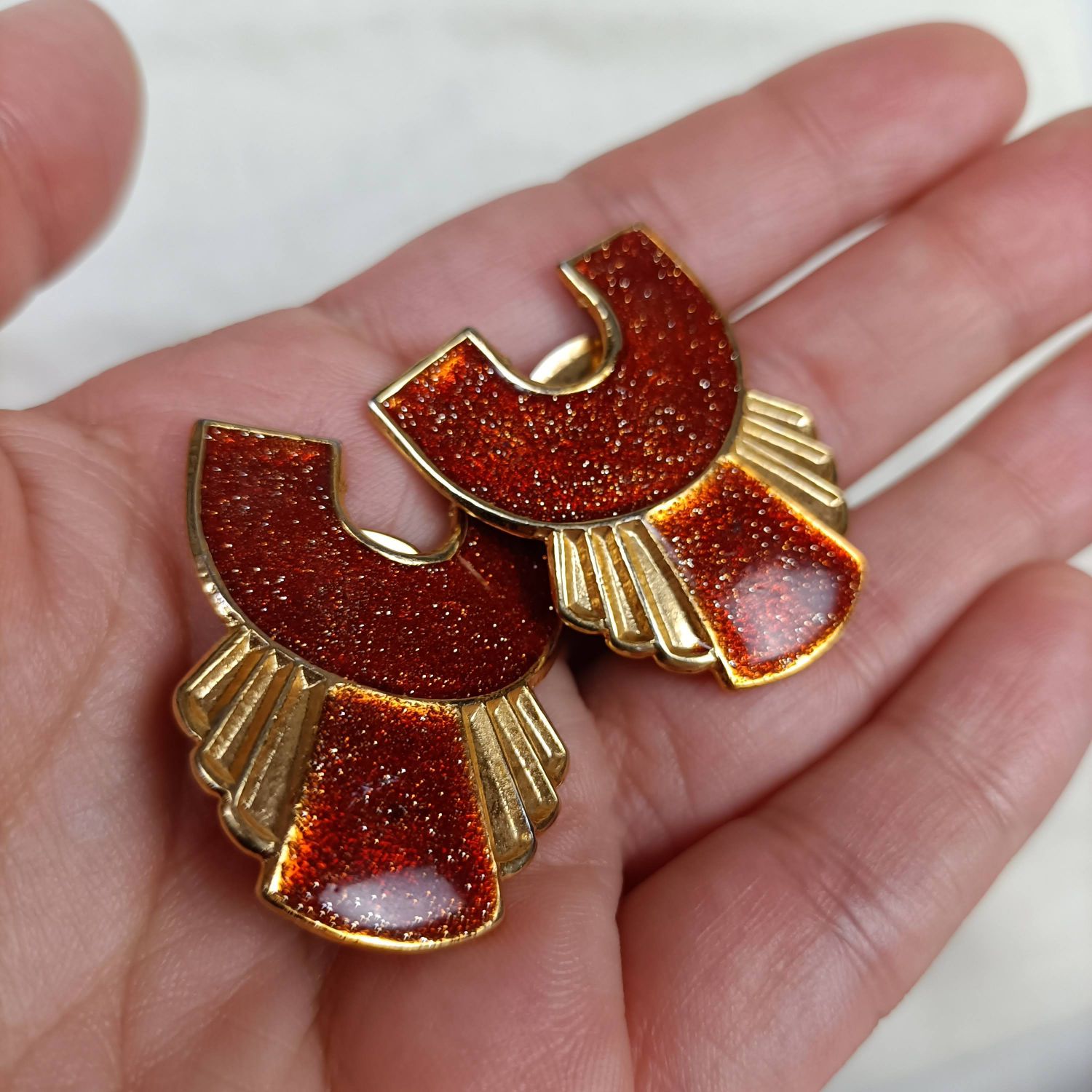 Orecchini stile azteco