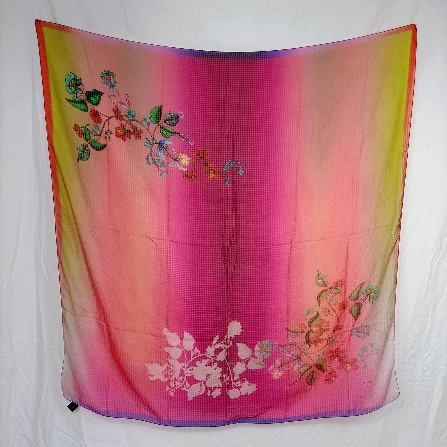 Scialle Etro in seta anni 2000 - immagine 2