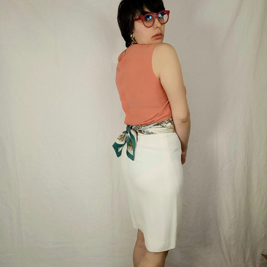 top cerimonia vintage