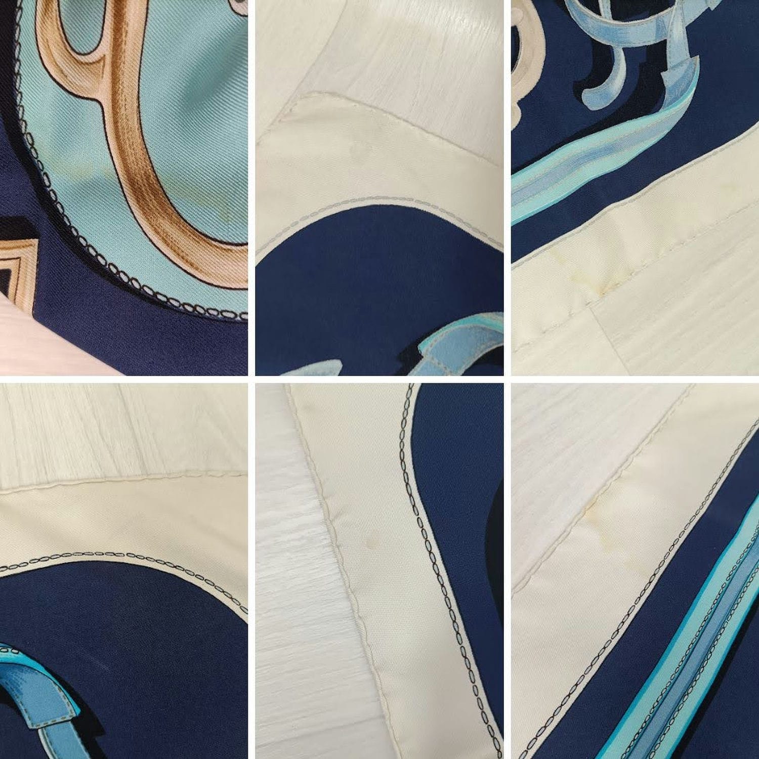 foulard seta vintage