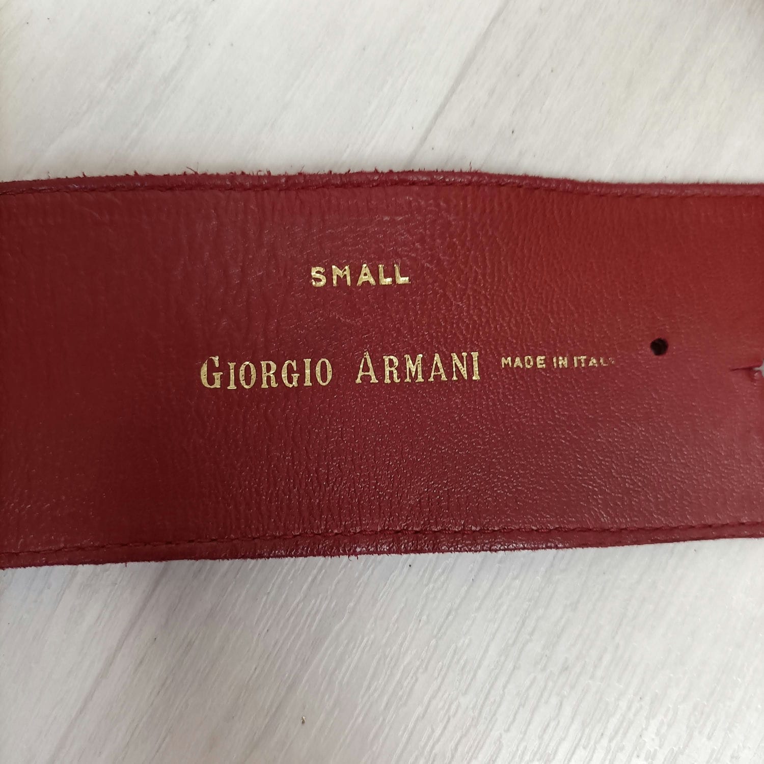 giorgio armani cintura
